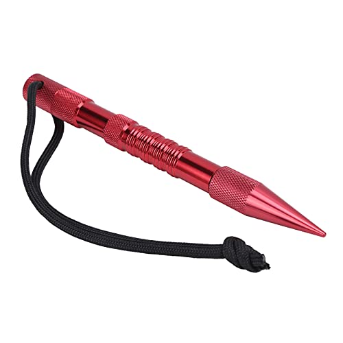 Paracord -Werkzeug, Marlin Spike Paracord Nadel Schnürung Nadeln Glättungswerkzeug für Marlinspike Paracord Leder Andere Kabel (Rot) von Tomedny