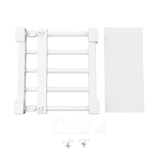 Tomedny Kleiderschrankspannungsschelf, erweiterbares Schrankschelfschelf -DIY -Speicher -Organisator DIY Divider Separator Storage Regal Regal Rack für Garderobe (23-30 cm / 9.1-11-11,8 Zoll Länge) von Tomedny