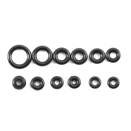 Watchdichtungen, 1,4-2,8 mm 12 Größen O Ring Kit Gummiversiegelung O Ringe Uhr Reparatur von Dichtungen mit Schachtel für Uhrenreparaturen von Tomedny