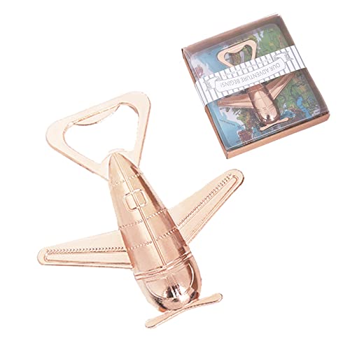 Tragbare Kapselheber Bottle Opener Bier Flaschenöffner,Biergeschenke Geschenke für Männer Note Flaschenöffner für Zuhause Bar Hochzeit und Trinken Party Geschenke für Flugzeugliebhaber von Tomicy