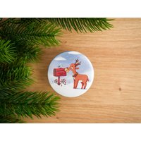 Winterpost - Weihnachtlicher Kühlschrank Magnet | Maxi Winterpost - Weihnachtlicher Kühlschrank Magnet | Maxi von TomkeundJona