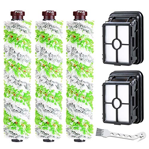 3 Multi Surface Bürstenrollen für Bissell Crosswave 17132 und 2225N Serie, mit 2 Filtern und 1 Reinigungsbürste, 3-in-1 Bissell Zubehör Crosswave 3 Multi Surface Bürstenrollen für Bissell Crosswave 17132 und 2225N Serie, mit 2 Filtern und 1 Reinigungsbürste, 3-in-1 Bissell Zubehör Crosswave von Tomkity