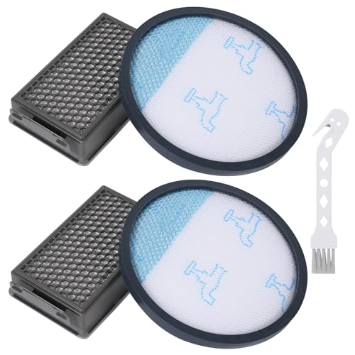 Tomkity 2 Ersatzfilter für Rowenta Compact Power XXL Staubsauger ersetzt ZR78000 RO4811EA RO4825EA RO4853EA RO4855EA,mit 2 Postfiltern und 1 Reinigungsbürste von Tomkity