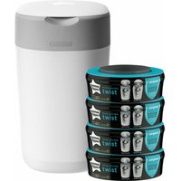 [GEBRAUCHT] Tommee Tippee Twist&Click Windeleimer Windelbehälter Windelbox Nachfüllkassetten B-Ware von Tommee Tippee