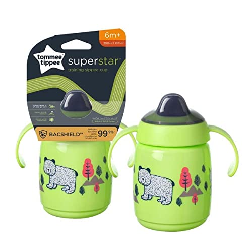 Tommee Tippee Superstar Training Sippee Becher 300ml grün von Tommee Tippee