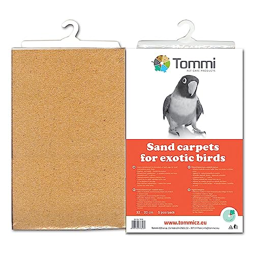 Tommi 07656 Vogelsand Teppich Gr. S,/ 5 Stk/Pkg von Tommi