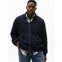 Tommy Hilfiger Big & Tall Strickjacke "BT-RWB RIB ZIP THROUGHB" Große Größen, aus Rippstrick, mit Stehkragen Tommy Hilfiger Big & Tall Strickjacke "BT-RWB RIB ZIP THROUGHB" Große Größen, aus Rippstrick, mit Stehkragen von Tommy Hilfiger Big & Tall