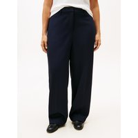 Tommy Hilfiger Curve Anzughose "CRV PUNTO RLXD STRAIGHT PANT" in großen Größen von Tommy Hilfiger Curve