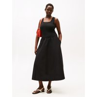 Tommy Hilfiger Curve Sommerkleid "CRV 5X2 RIB MIDI MIX F&F DRS" Tommy Hilfiger Curve Sommerkleid "CRV 5X2 RIB MIDI MIX F&F DRS" von Tommy Hilfiger Curve