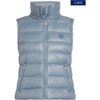 Tommy Hilfiger Curve Steppweste "CRV LW DOWN FEMININE GLOSS VEST", in Großen Größen, mit leichtem Glanz, leichte Wattierung von Tommy Hilfiger Curve