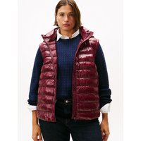 Tommy Hilfiger Curve Steppweste "CRV LW PADDED SLIM VEST", in großen Größen, mit Kapuze von Tommy Hilfiger Curve