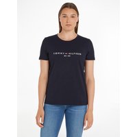 Tommy Hilfiger Rundhalsshirt "HERITAGE HILFIGER C-NK REG TEE" mit gesticktem Tommy Hilfiger Linear Logo-Schriftzug Tommy Hilfiger Rundhalsshirt "HERITAGE HILFIGER C-NK REG TEE" mit gesticktem Tommy Hilfiger Linear Logo-Schriftzug von Tommy Hilfiger