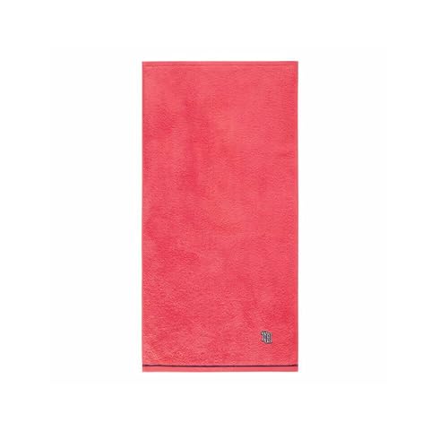 Tommy Hilfiger Badetuch Initial Farbe Lazer Pink Größe 90x150 cm von Tommy Hilfiger