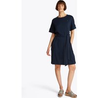 Tommy Hilfiger Blusenkleid "MODERN CODY DRESS" mit Logostickerei von Tommy Hilfiger