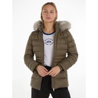 Tommy Hilfiger Daunenjacke "TYRA DOWN JACKET WITH FUR", mit Kapuze von Tommy Hilfiger