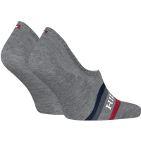 Tommy Hilfiger Füßlinge "TH MEN FOOTIE 2P HILFIGER TAB" 2er-Pack, mit Anti-Rutsch Technologie von Tommy Hilfiger