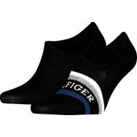 Tommy Hilfiger Füßlinge "TH MEN FOOTIE 2P HILFIGER TAB" 2er-Pack, mit Anti-Rutsch Technologie von Tommy Hilfiger