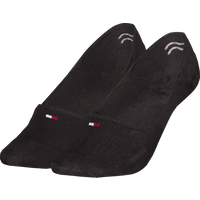 Tommy Hilfiger Füßlinge "TH WOMEN FOOTIE MC 2P SHINE" 2er-Pack, mit silikonisierten Fersenstreifen von Tommy Hilfiger