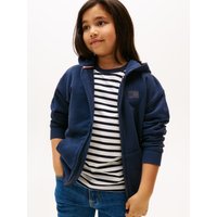 Tommy Hilfiger Kapuzensweatjacke "TONAL FLAG EMB ZIP HOODIE" für Kinder bis 16 Jahre, mit Kapuze von Tommy Hilfiger