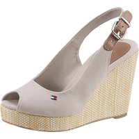 Tommy Hilfiger Keilsandalette "ICONIC ELENA SLING BACK WEDGE" von Tommy Hilfiger