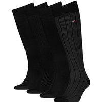 Tommy Hilfiger Kniestrümpfe "TH MEN KNEEHIGH 4P TIN GIFTBOX" 4er Pack von Tommy Hilfiger