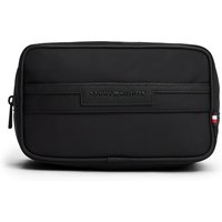 Tommy Hilfiger Kulturbeutel "TH REPREVE WASHBAG", Unisex Waschbeutel, Reise, Minibag mit Steckfach an der Vorderseite von Tommy Hilfiger
