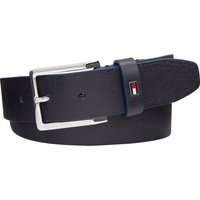 Tommy Hilfiger Ledergürtel "Oliver" mit Kontrast-Schnalle und Logoschlaufe von Tommy Hilfiger