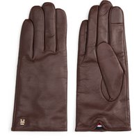 Tommy Hilfiger Lederhandschuhe "TH ELEVATED CHIC LEATHER", Finderhandschuhe, für Damen von Tommy Hilfiger