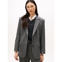 Tommy Hilfiger Longblazer "PINSTRIPE RELAXED BLAZER" mit Nadelstreifen Tommy Hilfiger Longblazer "PINSTRIPE RELAXED BLAZER" mit Nadelstreifen von Tommy Hilfiger