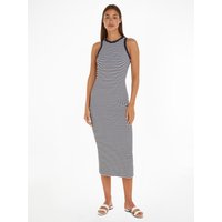 Tommy Hilfiger Midikleid "SLIM 5X2 STR RIB MIDI DRESS NS" von Tommy Hilfiger