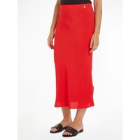 Tommy Hilfiger Midirock "VISCOSE CREPE LONG SKIRT" von Tommy Hilfiger