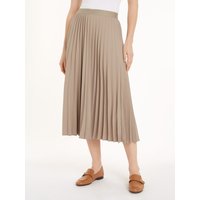 Tommy Hilfiger Plisseerock "FLUID TWILL PLEATED MIDI SKIRT" von Tommy Hilfiger