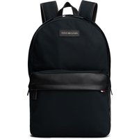 Tommy Hilfiger Rucksack "TH NYLON DAILY BACKPACK", Unisex Freizeitrucksack, Businessrucksack, Laptopfach, Klett innen von Tommy Hilfiger