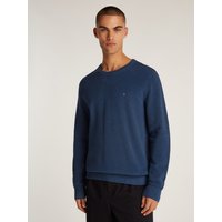 Tommy Hilfiger Rundhalspullover "ESSENTIAL STRUCTURE CREW NECK", mit feiner Struktur von Tommy Hilfiger