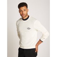 Tommy Hilfiger Rundhalspullover "GRAPHIC COTTON CREW" mit Logostickerei Tommy Hilfiger Rundhalspullover "GRAPHIC COTTON CREW" mit Logostickerei von Tommy Hilfiger