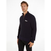 Tommy Hilfiger Rundhalspullover "HILFIGER GRAPHIC WAFFLE ZIP MOCK" Tommy Hilfiger Rundhalspullover "HILFIGER GRAPHIC WAFFLE ZIP MOCK" von Tommy Hilfiger
