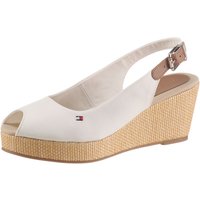 Tommy Hilfiger Sandalette "ICONIC ELBA SLING BACK WEDGE" von Tommy Hilfiger