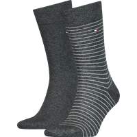 Tommy Hilfiger Socken "TH MEN SMALL STRIPE SOCK 2P" 2 Paar tlg. Tommy Hilfiger-Branding von Tommy Hilfiger