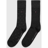 Tommy Hilfiger Socken "TH MEN SOCK 2P DOT" 2 Paar, 2 Paar tlg. mit klassischer Markenprägung von Tommy Hilfiger