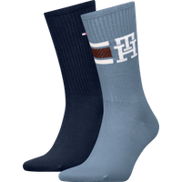 Tommy Hilfiger Socken "TH MEN SOCK 2P MONOGRAM SPORT" 2er Pack von Tommy Hilfiger