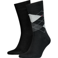Tommy Hilfiger Socken "TH MEN SOCK CHECK 2P" 2 Stk. tlg. mit klassischem Argyle-Design von Tommy Hilfiger