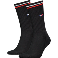 Tommy Hilfiger Socken "TH UNI TJ SOCK 2P ICONIC" 2 Paar, Verstärkte Ferse und Spitze für zusätzliche Strapazierfähigkeit von Tommy Hilfiger