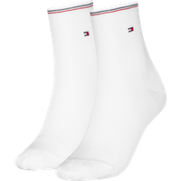 Tommy Hilfiger Socken "TH WOMEN SHORT SOCK 2P SHINE" 2 Paar, mit feinem Rippendetail von Tommy Hilfiger
