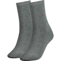 Tommy Hilfiger Socken "TH WOMEN SOCK CASUAL 2P" 2 Paar, 2 Stk. tlg. mit flacher Zehennaht von Tommy Hilfiger