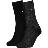 Tommy Hilfiger Socken "TH WOMEN SOCK CASUAL 2P" 2 Paar, 2 Paar tlg. mit flacher Zehennaht von Tommy Hilfiger