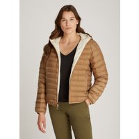 Tommy Hilfiger Steppjacke "REVERSIBLE LW PADDED JACKET" mit Kapuze mit reversible Tragemöglichkeit, leichte Wattierung, Logo-Patch Tommy Hilfiger Steppjacke "REVERSIBLE LW PADDED JACKET" mit Kapuze mit reversible Tragemöglichkeit, leichte Wattierung, Logo-Patch von Tommy Hilfiger
