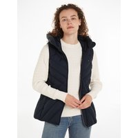 Tommy Hilfiger Steppweste "CHEVRON MW PADDED VEST", mit mittelstarker Wattierung und Tommy Hilfiger Markenlabel von Tommy Hilfiger