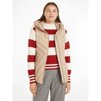 Tommy Hilfiger Steppweste "CHEVRON MW PADDED VEST", mit mittelstarker Wattierung und Tommy Hilfiger Markenlabel von Tommy Hilfiger
