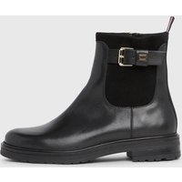 Tommy Hilfiger Stiefelette "BELT BOOTIE MATERIAL MIX" von Tommy Hilfiger