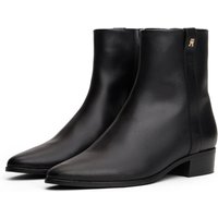 Tommy Hilfiger Stiefelette "TH LEATHER POINTY ZIP BOOTIE", Blcokabsatz, Businessschuh, Westernstiefelette in spitzer Form Tommy Hilfiger Stiefelette "TH LEATHER POINTY ZIP BOOTIE", Blcokabsatz, Businessschuh, Westernstiefelette in spitzer Form von Tommy Hilfiger